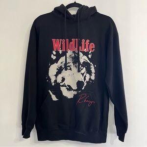 Rhuigi Wolf Wildlife Pullover Hoodie